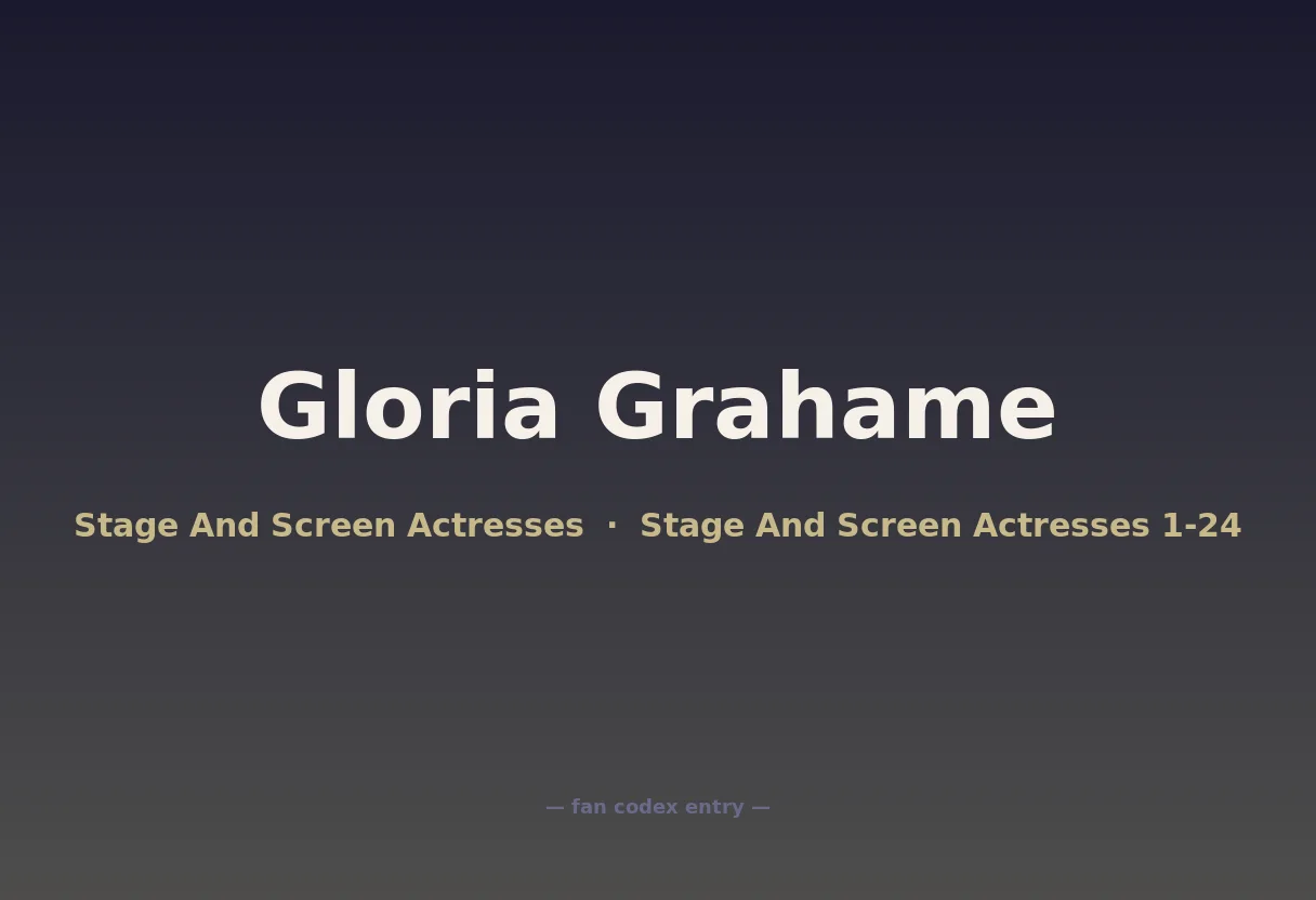 Gloria Grahame
